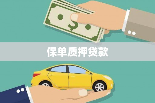 临猗保单质押贷款