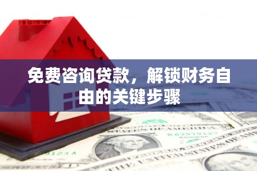 天峨免费咨询贷款，解锁财务自由的关键步骤