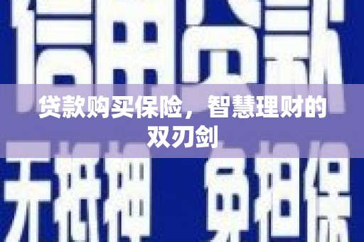 定兴贷款购买保险，智慧理财的双刃剑