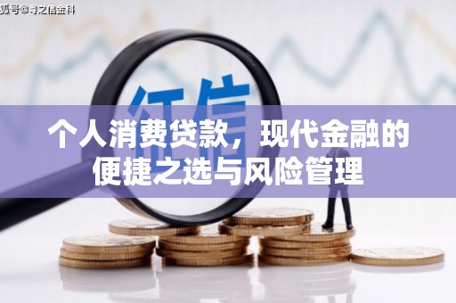 高邮个人消费贷款，现代金融的便捷之选与风险管理
