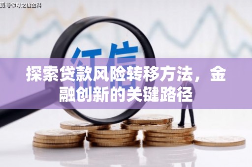 弋阳探索贷款风险转移方法，金融创新的关键路径