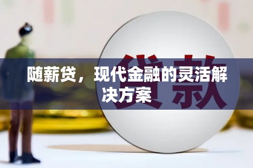 陆川随薪贷，现代金融的灵活解决方案