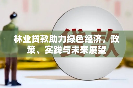 安龙林业贷款助力绿色经济，政策、实践与未来展望