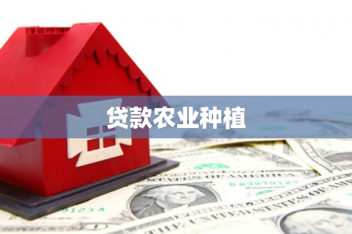 桃园贷款农业种植