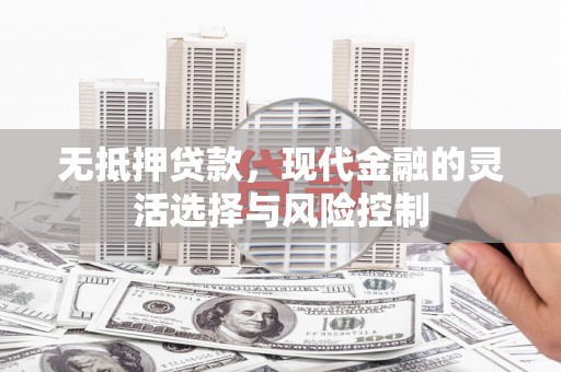 崇明无抵押贷款，现代金融的灵活选择与风险控制