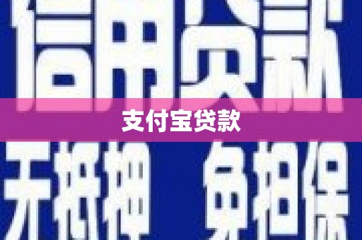 商河支付宝贷款