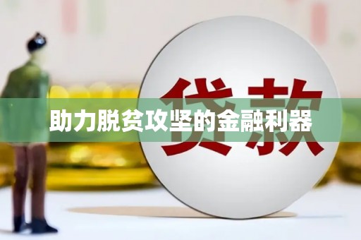 威宁助力脱贫攻坚的金融利器